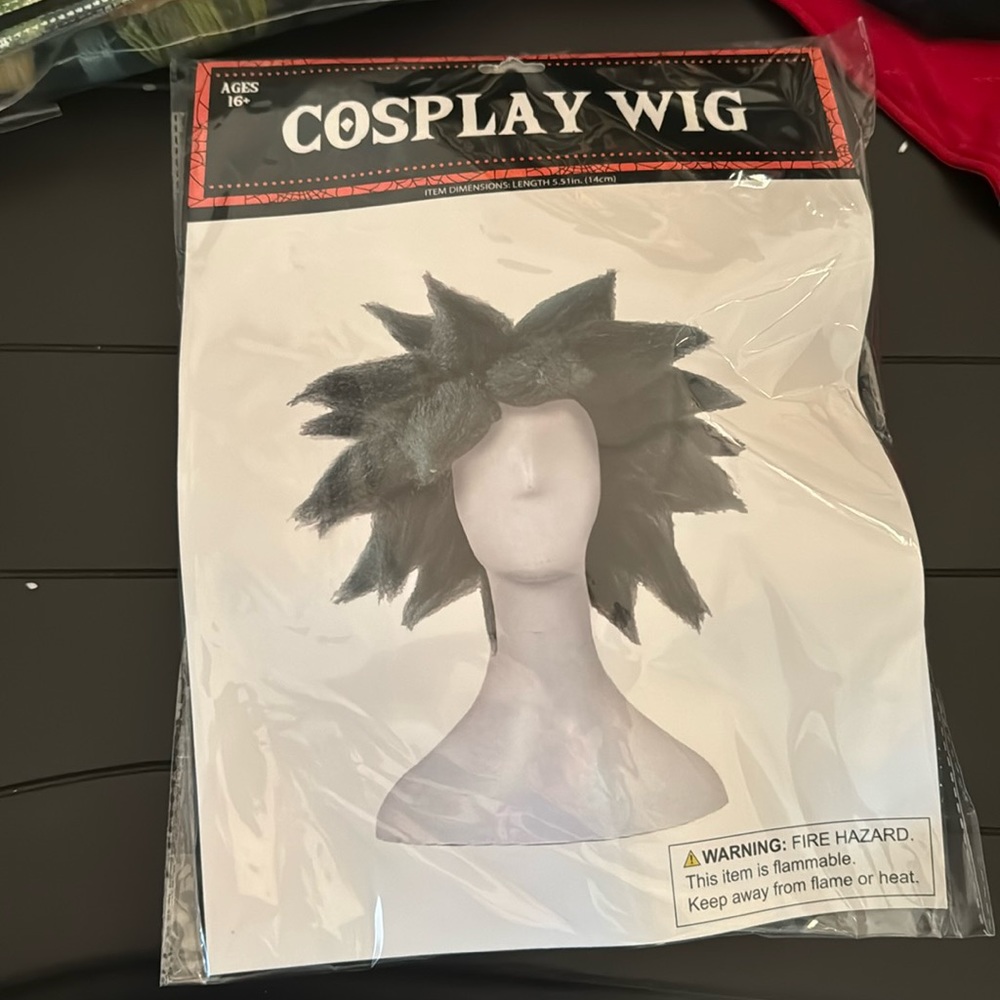 New Cosplay Wig (foam) Brand New One Size Fits All